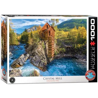 puzzel Crystal Mill - 1000 stukjes von Eurographics, Ausgabe Mehrfarbig – Schachtel 2 von 2