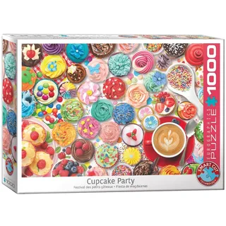 Puzzel Cupcake Party - 1000 stukjes von Eurographics, Ausgabe Mehrfarbig – Schachtel 2 von 2