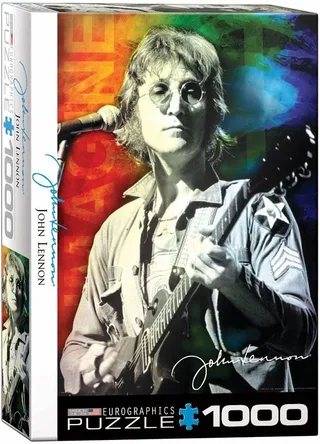 puzzel John Lennon legpuzzel 1000 stukjes kunst. van Eurographics, editie Meerkleurig – doos 2 van 2