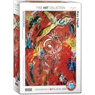 puzzel Marc Chagall muziek 1000 stukjes legpuzzel. from Eurographics, Multicolour edition – box 2 of 2