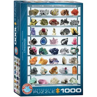Puzzle Les minéraux du Monde - 1000 pièces de Eurographics, édition Multicolore – boîte 2 sur 2