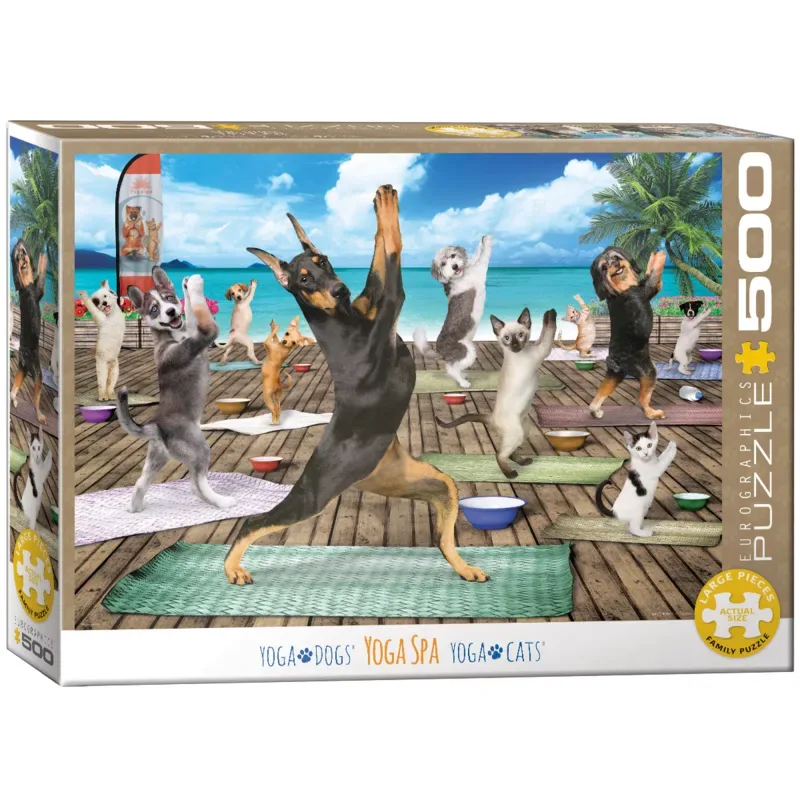 puzzel Yoga Spa - 500 stukjes from Eurographics, Multicolour edition – box 2 of 2