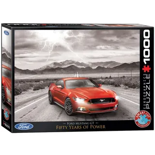 Puzzle 2015 Ford Mustang GT Fifty Years of Power - 1000 pièces van Eurographics – doos 2 van 2