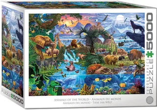 Puzzle Animaux du Monde - 5000 pièces von Eurographics – Schachtel 2 von 2