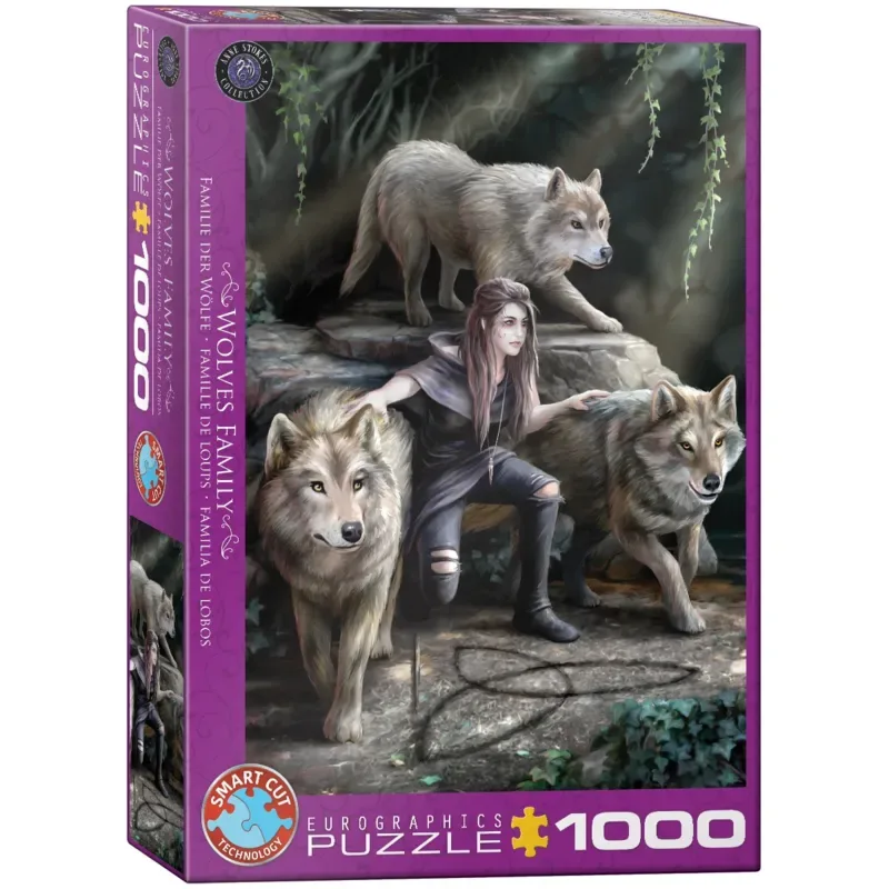 Puzzle Anne Stokes - The Power of Three - 1000 pièces de Eurographics – boîte 2 sur 2