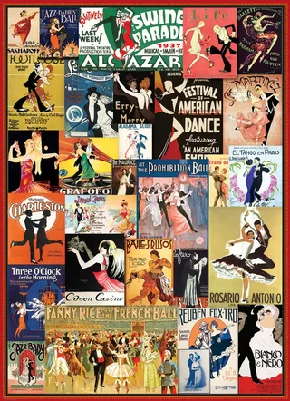 Puzzle Ballroom Dancing - 1000 pièces from Eurographics – box 1 of 2
