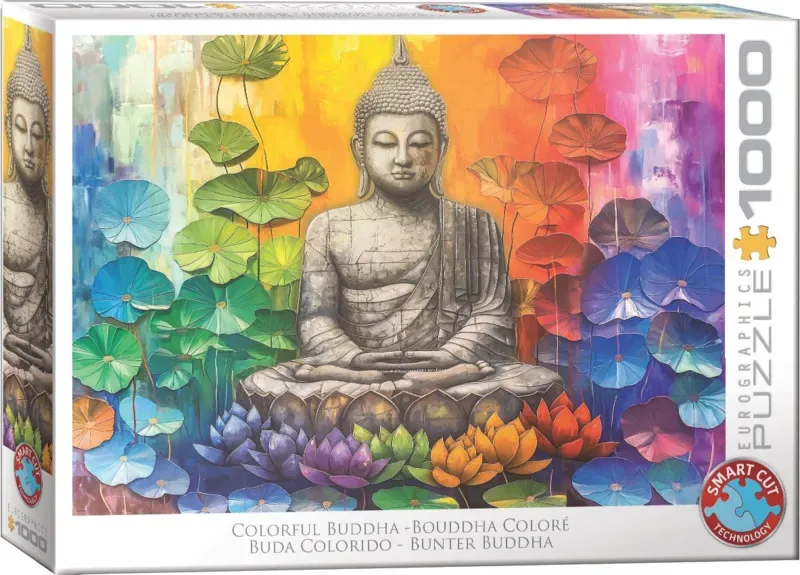 Puzzle Bouddha Coloré - 1000 pièces from Eurographics – box 2 of 2