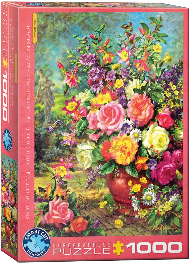 Puzzle Bouquet de fleurs - 1000 pièces from Eurographics – box 2 of 2
