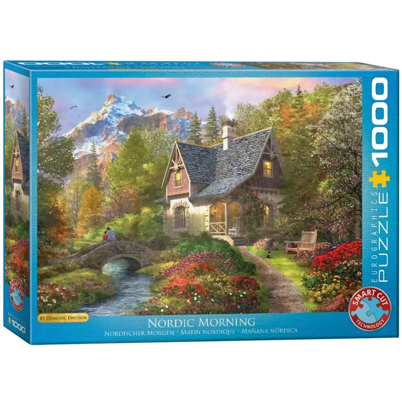 Puzzle Dominic Davison - Nordic Morning - 1000 pièces de Eurographics – boîte 2 sur 2