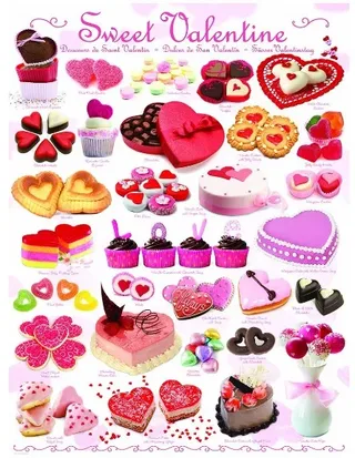 Puzzle Douceur de la Saint Valentin - 1000 pièces from Eurographics – box 1 of 2