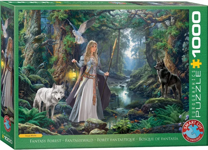 Puzzle Forêt Fantastique - 1000 pièces von Eurographics – Schachtel 2 von 2