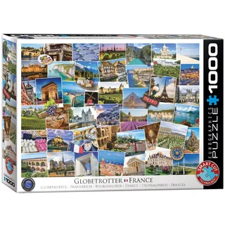 Puzzle Globetrotter France - 1000 pièces de Eurographics – boîte 2 sur 2