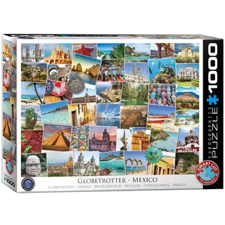 Puzzle Globetrotter Mexico - 1000 pièces de Eurographics – boîte 2 sur 2