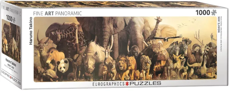 Puzzle Haruo Takino - Noah's Ark - 1000 pièces from Eurographics – box 2 of 2