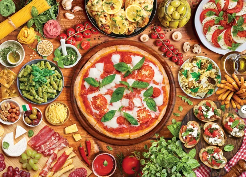 Puzzle Italian Table - 1000 pièces van Eurographics – doos 1 van 2