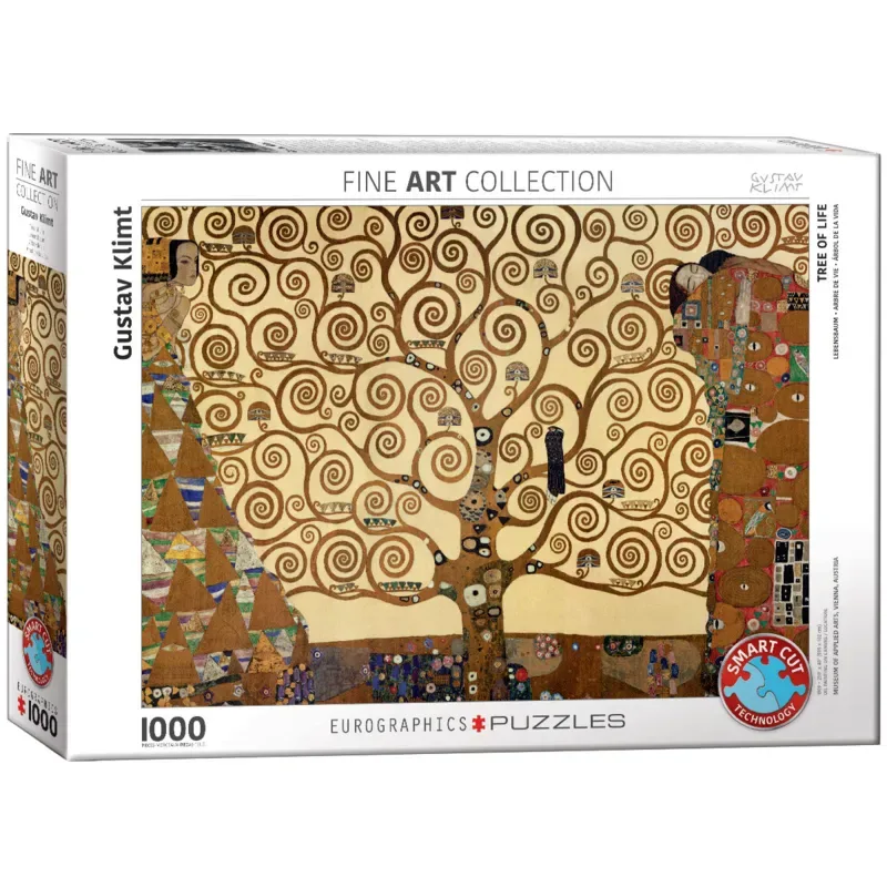 Puzzle Klimt : l'arbre de vie - 1000 pièces von Eurographics – Schachtel 2 von 2