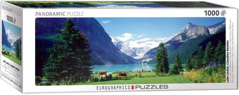 Puzzle Lake Louise, Canadian Rockies - 1000 pièces van Eurographics – doos 2 van 2