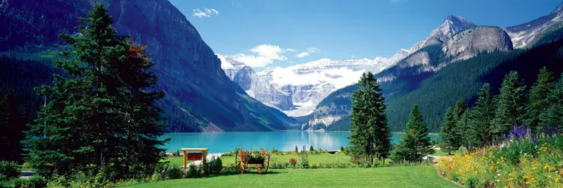 Puzzle Lake Louise, Canadian Rockies - 1000 pièces van Eurographics – doos 1 van 2