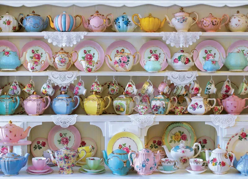 Puzzle Le Buffet de Porcelaine - 1000 pièces de Eurographics – boîte