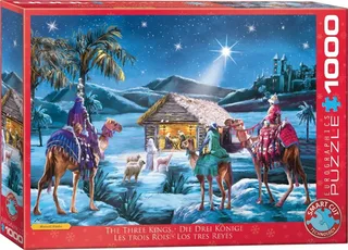 Puzzle Les Trois Rois - 1000 pièces van Eurographics – doos 2 van 2