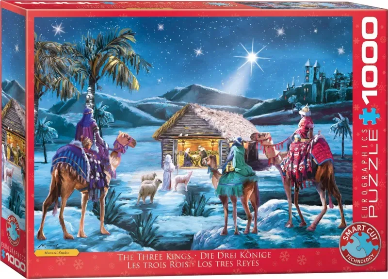 Puzzle Les Trois Rois - 1000 pièces van Eurographics – doos 2 van 2