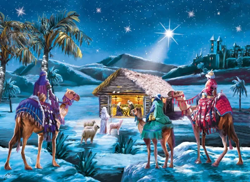Puzzle Les Trois Rois - 1000 pièces de Eurographics – boîte