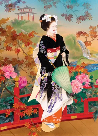 Puzzle Morita: Higasa - 1000 pièces from Eurographics – box 1 of 2