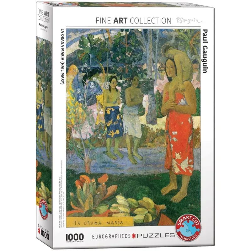 Puzzle Paul Gauguin - La Orana Maria - 1000 pièces van Eurographics – doos 2 van 2