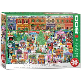 Puzzle Pièces XXL - Downtown Holiday Festival - 500 à 999 pièces from Eurographics – box 2 of 2