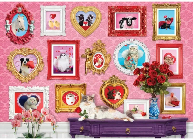 Puzzle Pièces XXL - For the Love of Animals - 500 à 999 pièces van Eurographics – doos