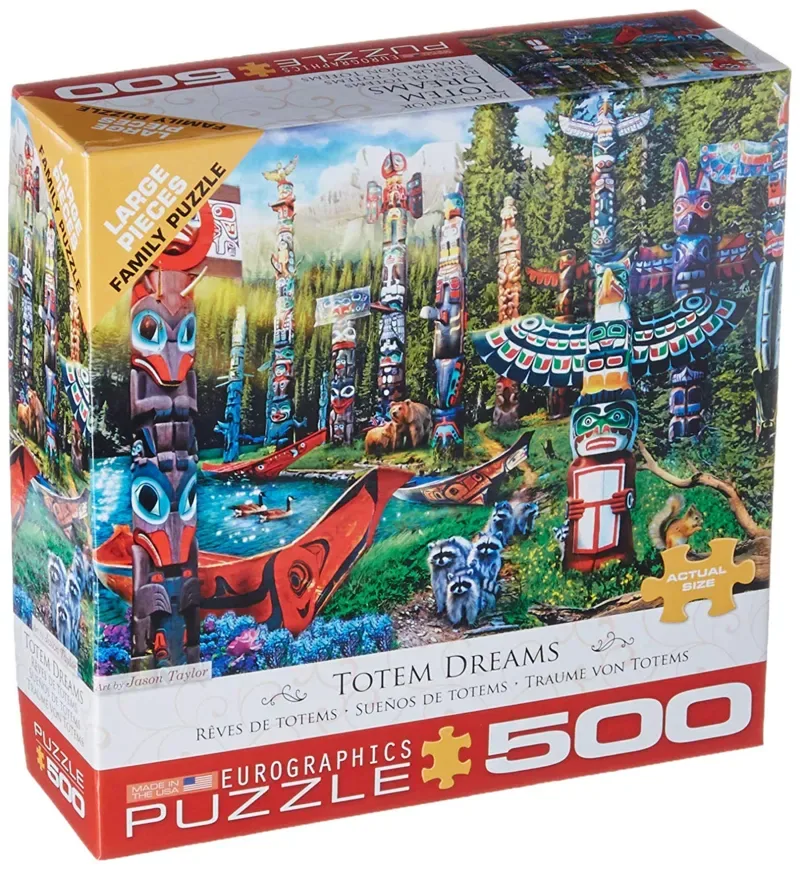 Puzzle Pièces XXL - Totem Dreams - 500 à 999 pièces de Eurographics – boîte