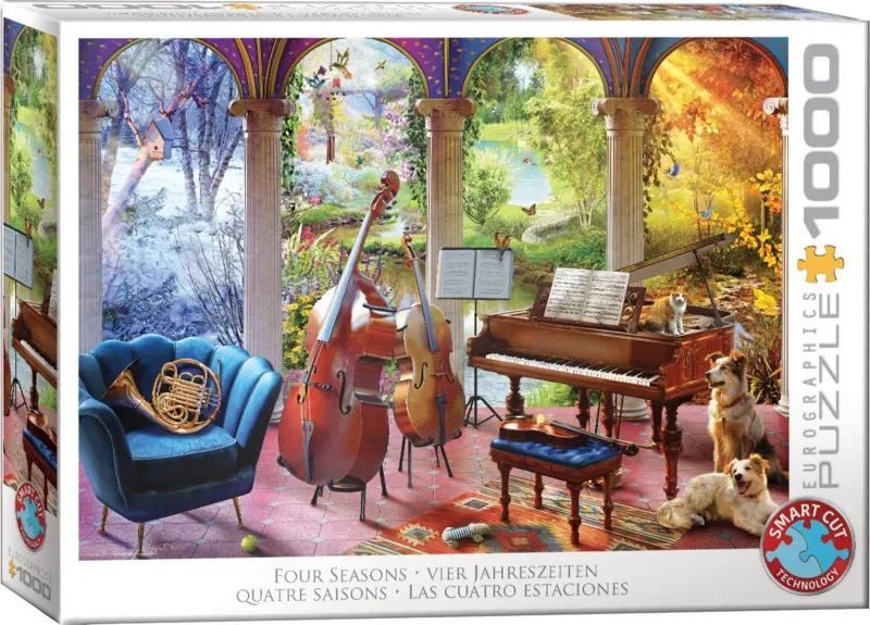 Puzzle Quatre Saisons - 1000 pièces from Eurographics – box 2 of 2
