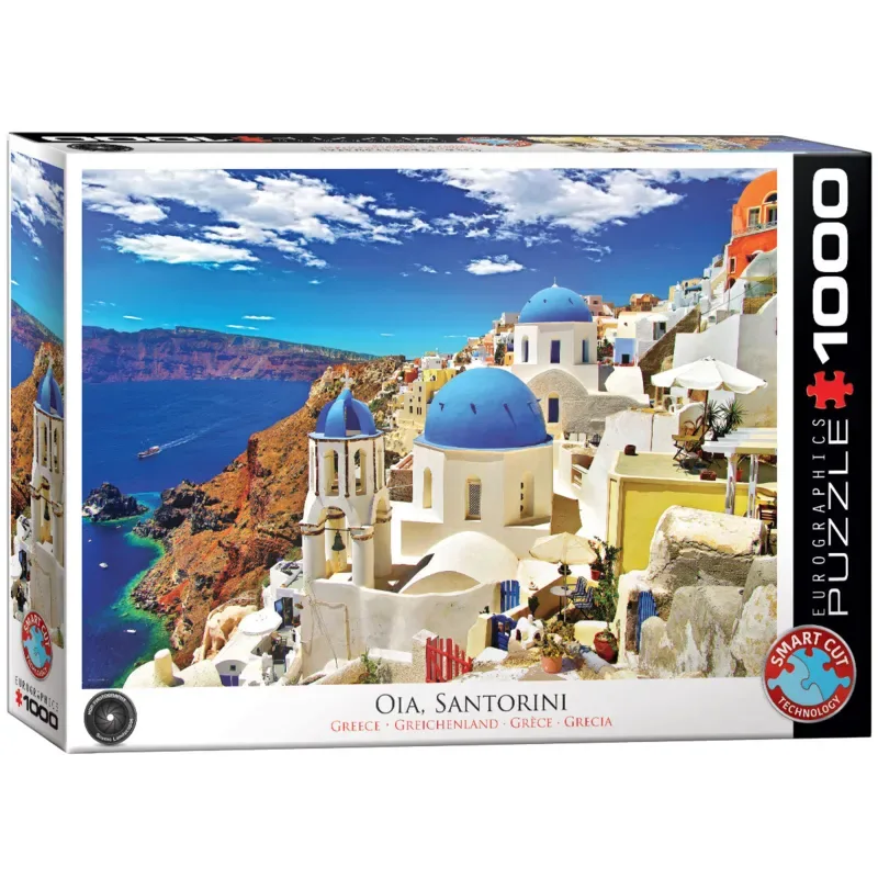 Puzzle Santorin - 1000 pièces van Eurographics – doos 2 van 2