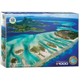 Puzzle Save the Planet Collection - Récif de Corail - 1000 pièces van Eurographics – doos 2 van 2
