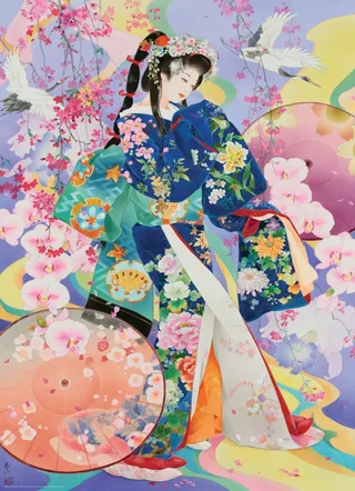 Puzzle Seika by Haruyo Morita - 1000 pièces de Eurographics – boîte 1 sur 2