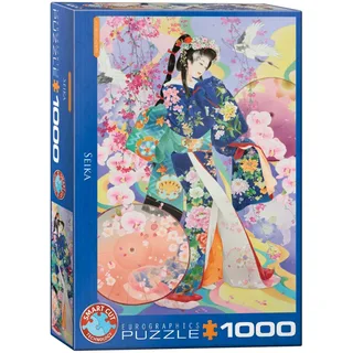 Puzzle Seika by Haruyo Morita - 1000 pièces de Eurographics – boîte 2 sur 2