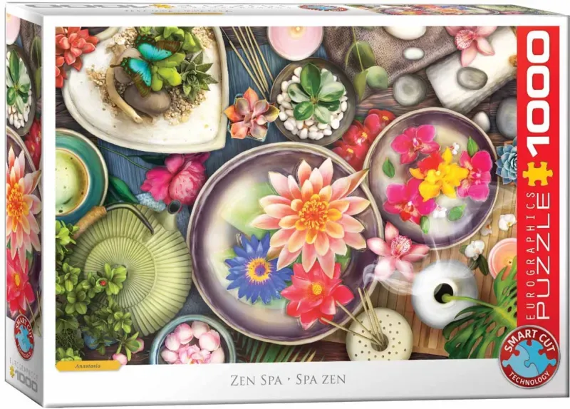 Puzzle Spa Zen - 1000 pièces from Eurographics – box 2 of 2