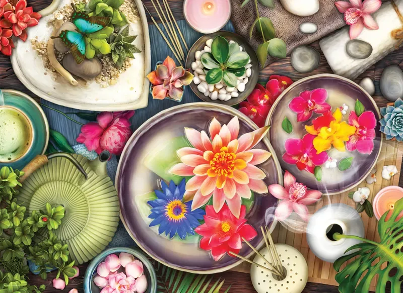 Puzzle Spa Zen - 1000 pièces van Eurographics – doos