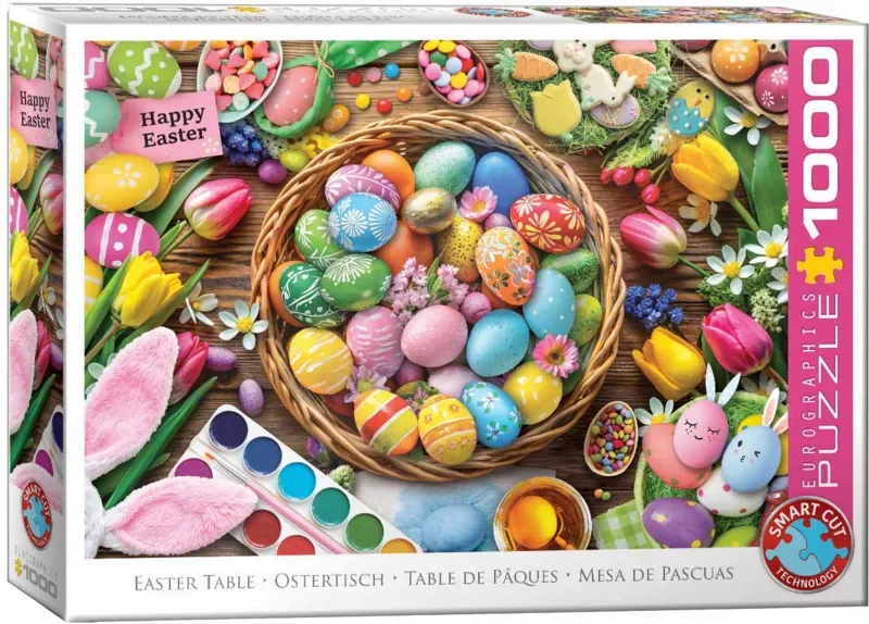 Puzzle Table de Pâques - 1000 pièces von Eurographics – Schachtel 2 von 2