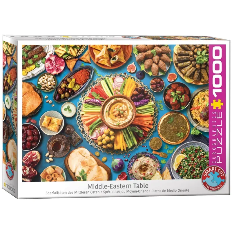 Puzzle Table du Moyen-Orient - 1000 pièces from Eurographics – box 2 of 2
