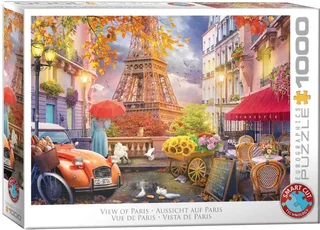 Puzzle Vue de Paris, France - 1000 pièces von Eurographics – Schachtel 2 von 2