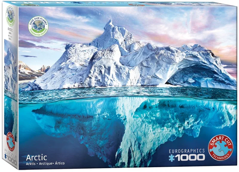 Red de Planeet! Noordpool [Save the Planet! Arctic] - 1000 stukjes 68×48cm (b×h) - Legpuzzel van Eurographics, editie Meerkleurig – doos 1 van 2