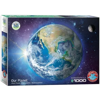 Red de Planeet! Onze Planeet [Save the Planet! Our Planet] - 1000 stukjes 68×48cm (b×h) - Legpuzzel fra Eurographics, Flerfarvet-udgave – æske 2 af 2