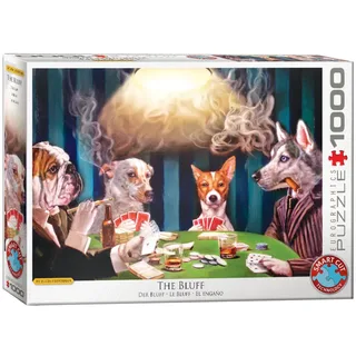 The Bluff - Lucia Heffernan puzzel 1000 stukjes - Honden de Eurographics, édition Multicolore – boîte 2 sur 2