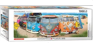 & Volkswagen - KombiNation - 1000 stukjes 96×32cm (b×h) - Panorama Legpuzzel from Eurographics, Multicolour edition – box 1 of 2
