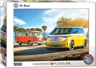 & Volkswagen - VW ID Buzz - 1000 stukjes 68×48cm (b×h) - Legpuzzel de Eurographics, édition Multicolore – boîte 2 sur 2