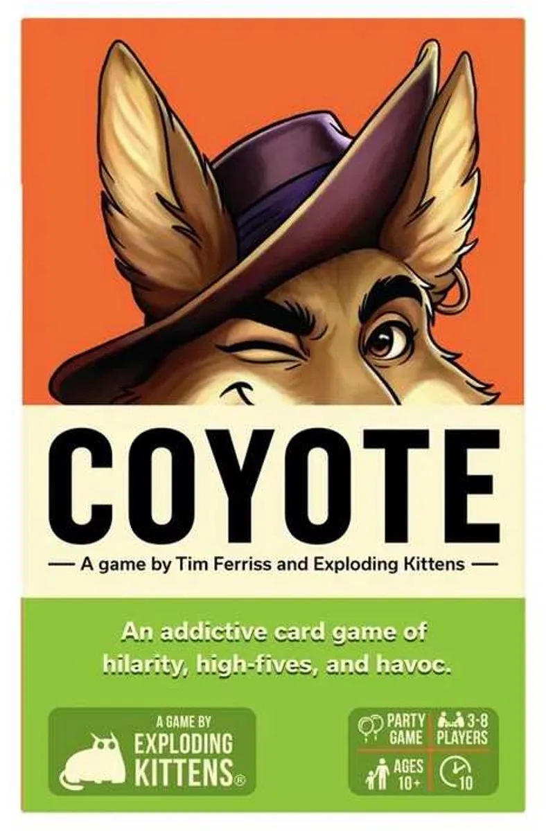 Coyote - Kaartspel EN - 10+ from Exploding Kittens – box