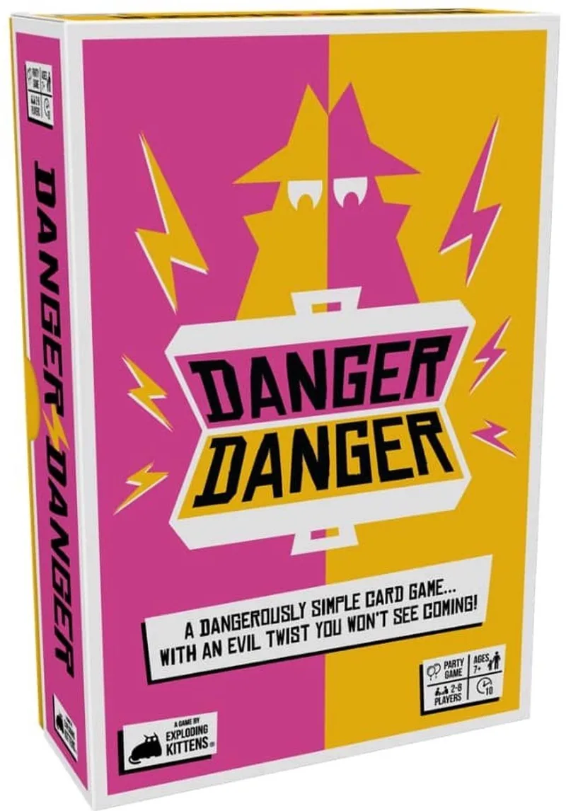 Danger Danger - Kaartspel (ENG) de Exploding Kittens – boîte