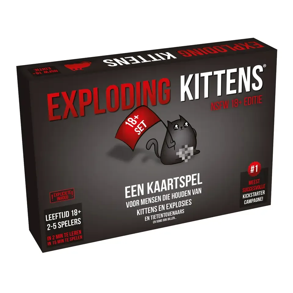 Exploding Kittens NSFW 18+ van Exploding Kittens – doos