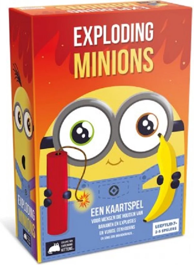 Exploding Minions - Nederlandstalig Kaartspel from Exploding Kittens – box